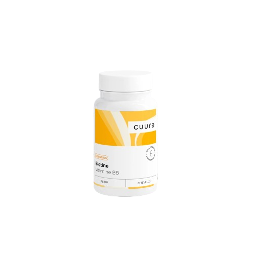 Cuure Biotine Vitamine B8 cheveux gélules