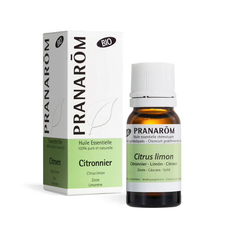 Pranarôm Citron bio huile essentielle taches brunes éclaircissant teint