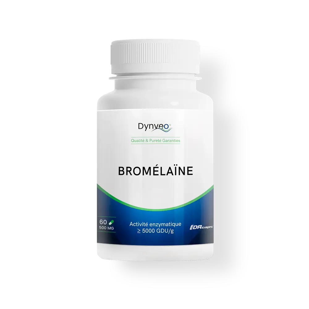 Dynveo Bromélaïne 5000 GDU gélules gastro-résistantes ananas cellulite