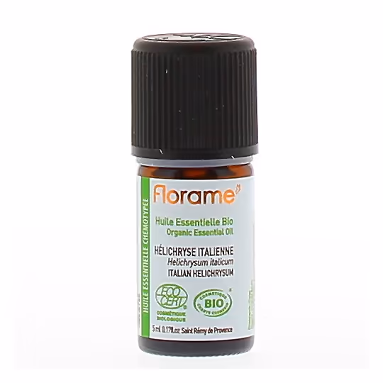 Florame Hélichryse Italienne Immortelle bio huile essentielle anti-inflammatoire hématome entorse