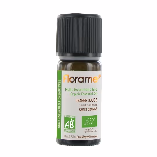 Florame Orange Douce bio huile essentielle détente soir diffusion famille