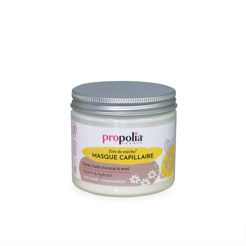 Propolia Masque Capillaire Bio Être de Mèche pot 200 ml