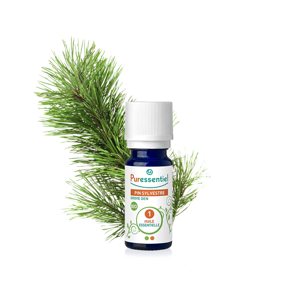 Puressentiel Pin Sylvestre bio huile essentielle décongestionnant respiratoire toux