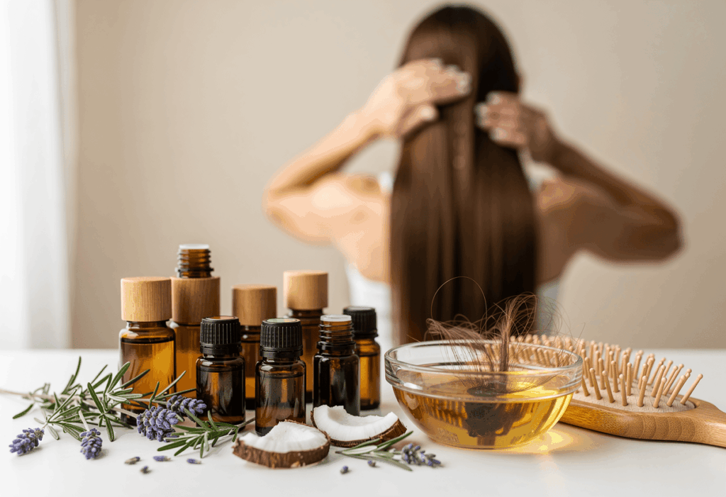 Quelle est la meilleure huile essentielle pour les cheveux ?