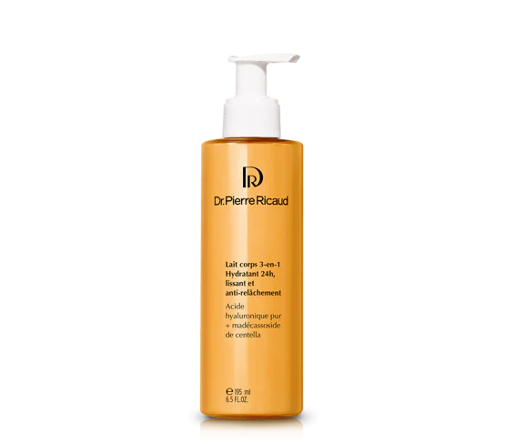 Dr Pierre Ricaud lait corps 3-en-1 hydratant 24h peaux matures triple action