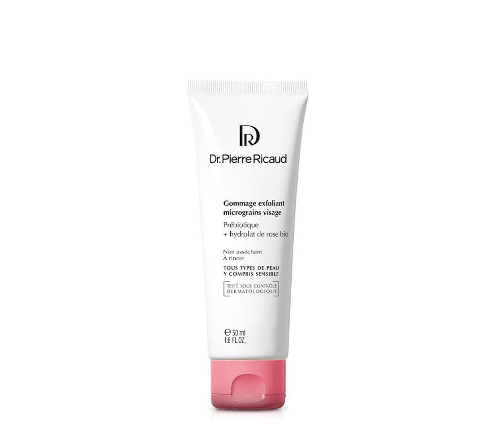 Dr Pierre Ricaud gommage argile visage homme pores teint net exfoliant doux