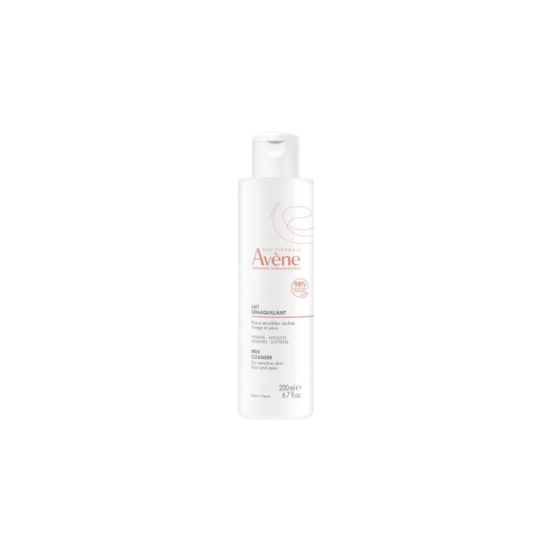 Avène lait démaquillant douceur eau thermale peaux sensibles sèches dermato