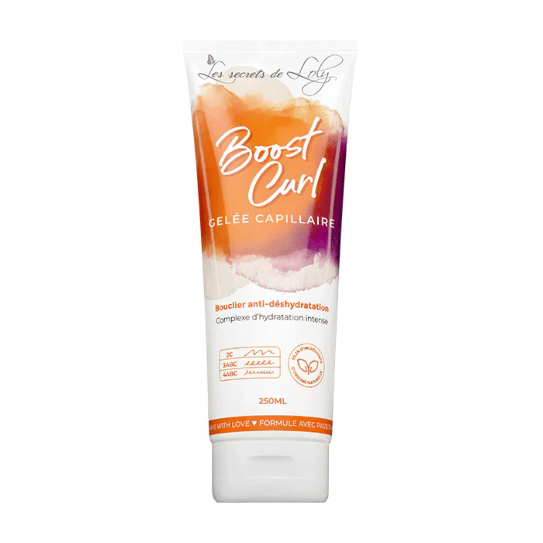 Secrets de Loly Boost Curl gelée hydratante définition boucles tenue anti-frisottis