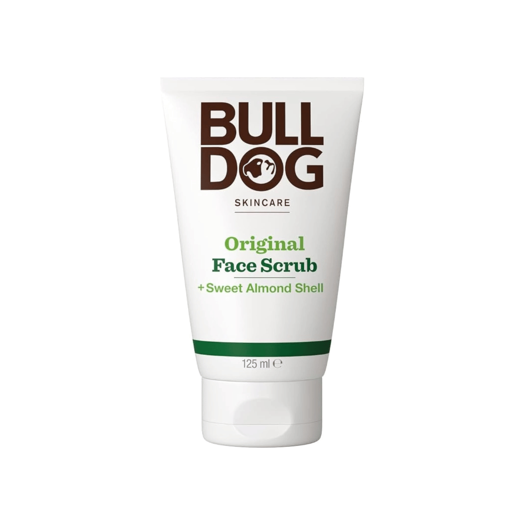 Bulldog exfoliant visage original homme naturel coquilles noix aloe vera budget
