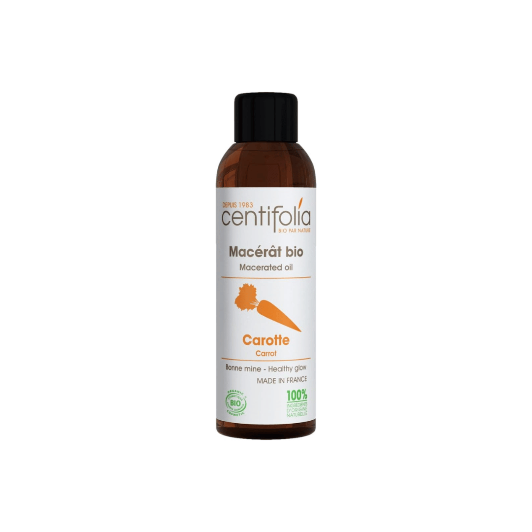 Centifolia Macérat Carotte bio Ecocert COSMOS DIY concentré bêta-carotène