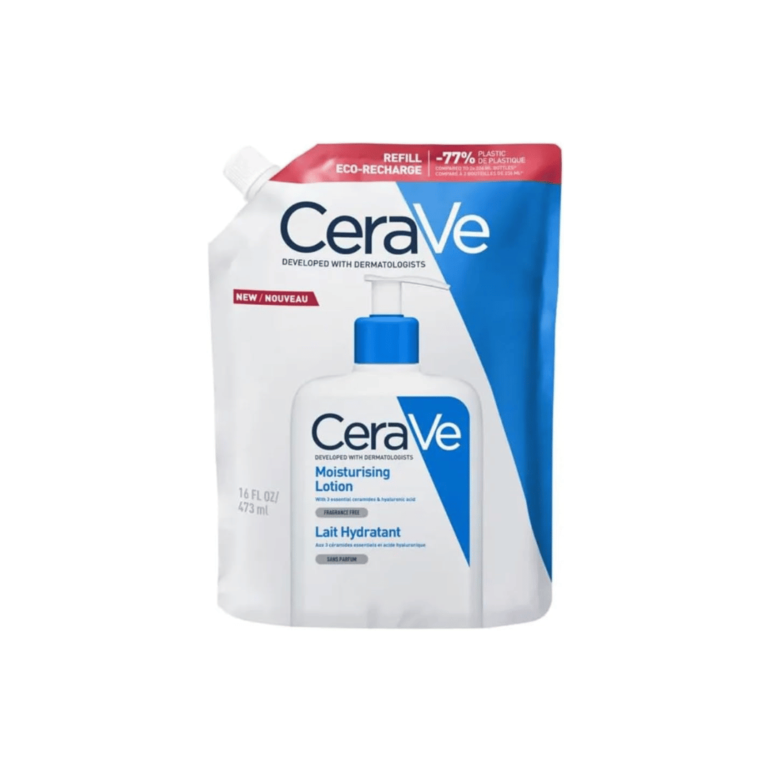 CeraVe lait hydratant corps et visage peau sèche céramides acide hyaluronique sans parfum