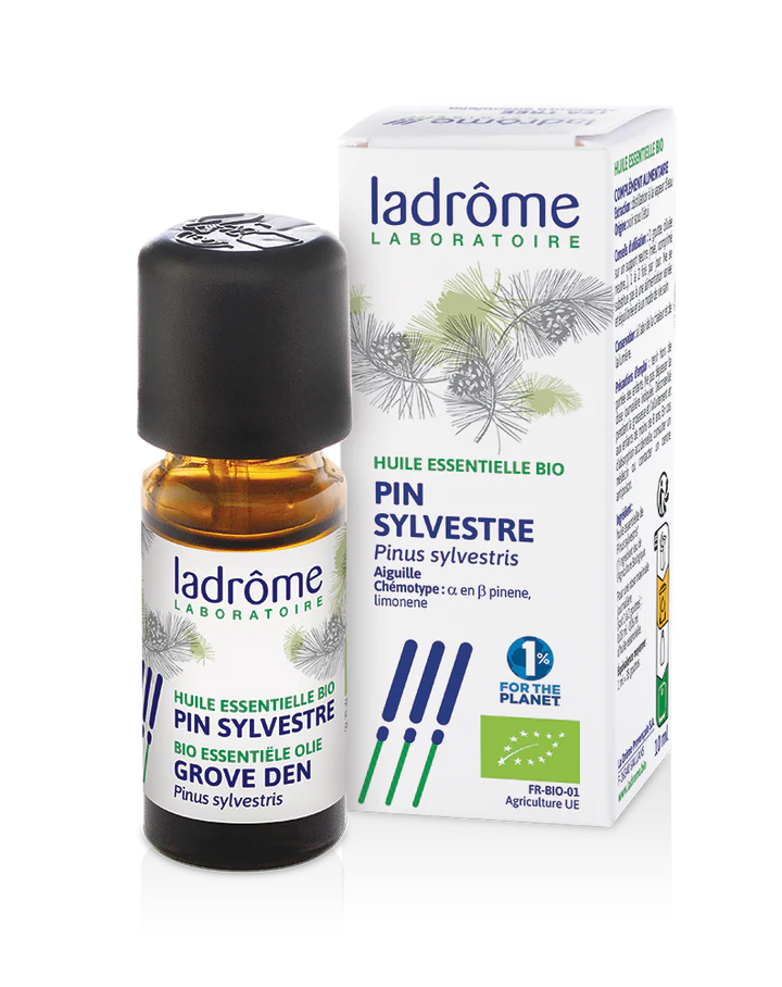 Ladrôme Pin Sylvestre bio huile essentielle nez bouché décongestionnant voies hautes
