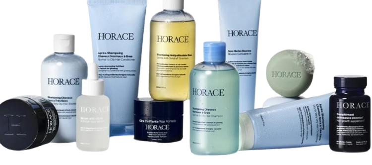Horace soins visage homme nettoyant hydratant sérum