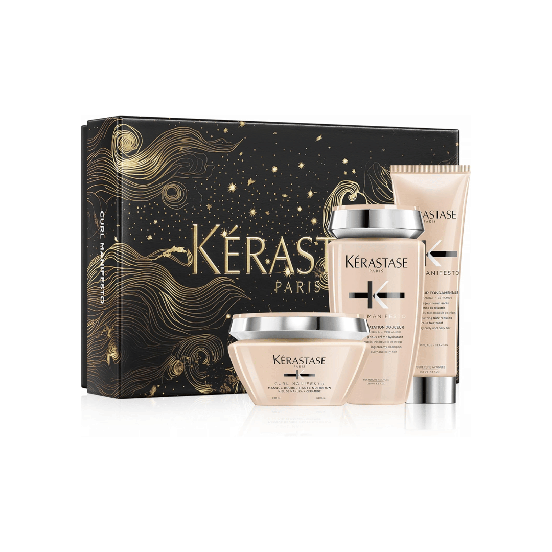 Kérastase Curl Manifesto routine complète bain masque crème de jour salon premium boucles