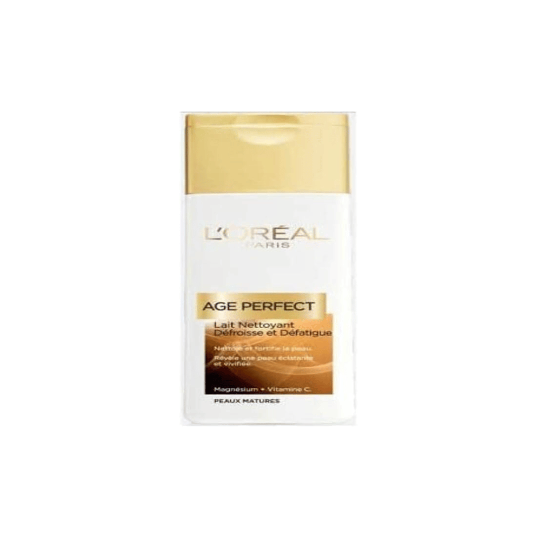 L'Oréal Paris Age Perfect lait démaquillant énergisant calcium vitamine C peaux matures