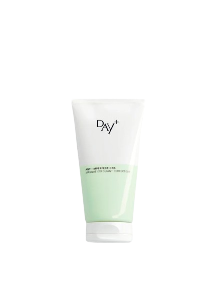 Day+ masque exfoliant perfecteur AHA enzymes homme poils incarnés teint terne