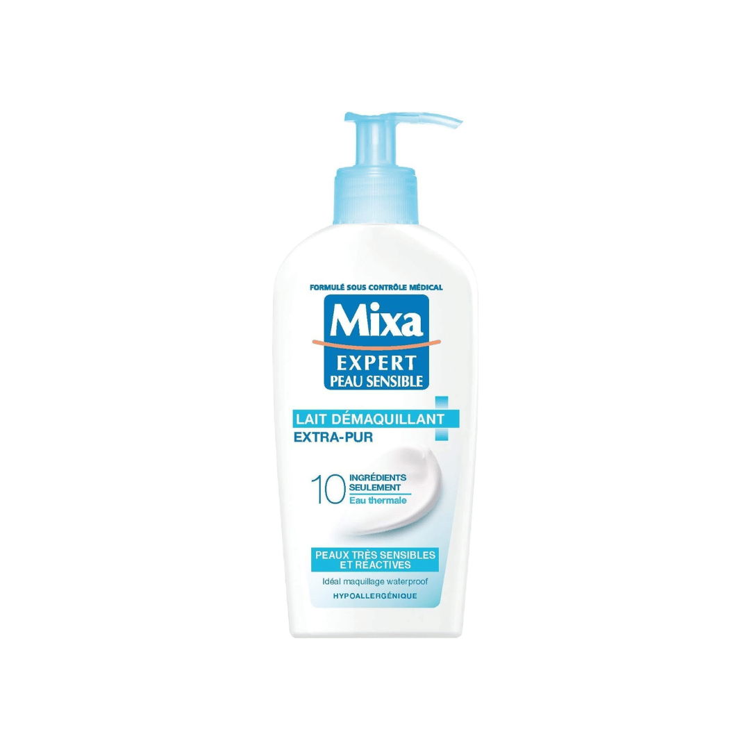 Mixa Expert Peau Sensible lait démaquillant apaisant extra-pur 200 ml