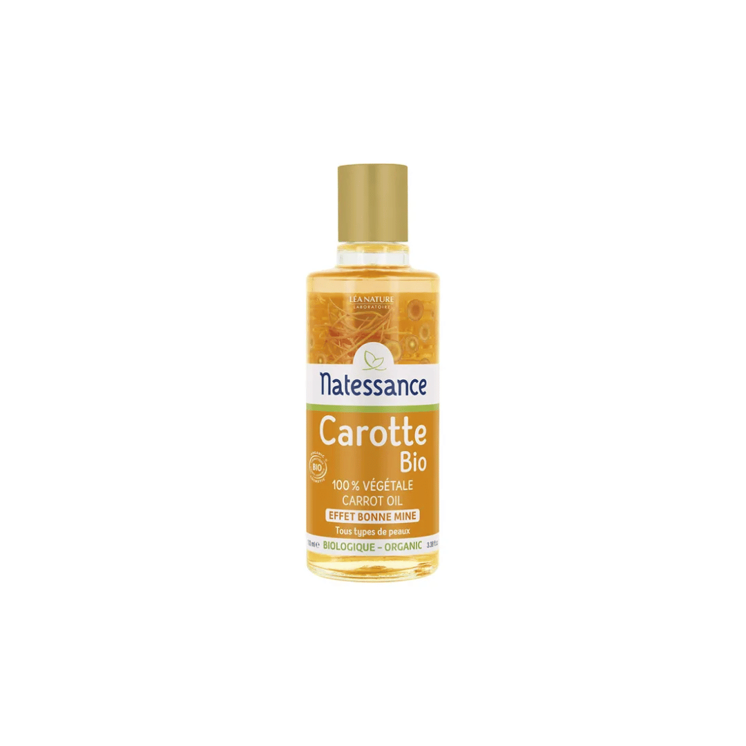 Natessance Macérat Huileux Carotte bio éclat teint visage corps