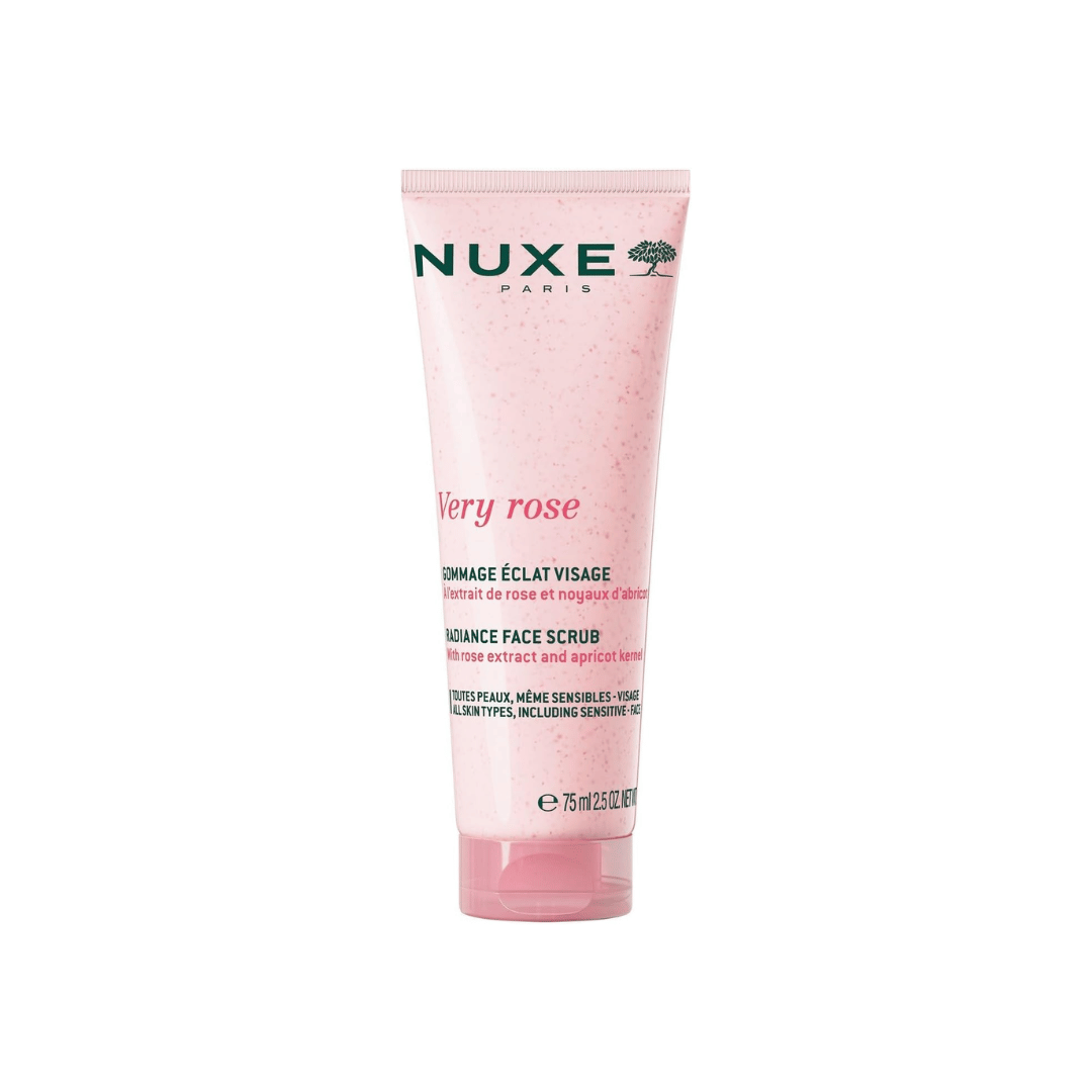 Nuxe masque-gommage douceur pétales de rose exfoliant doux peaux sensibles pharmacie