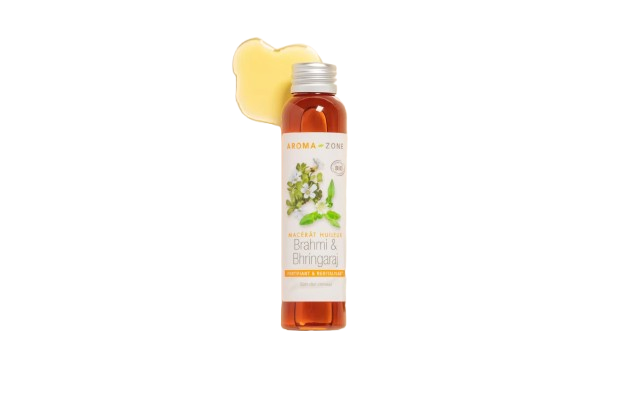 Aroma-Zone Macérat Brahmi Bhringaraj bio huile ricin chute cheveux DIY