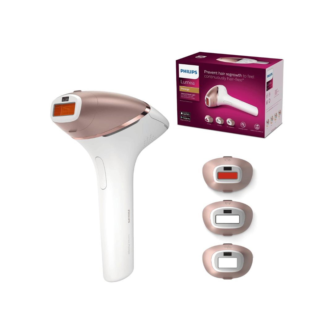 Philips Lumea Prestige BRI956/00 IPL SmartSkin sans fil 4 embouts visage corps maillot aisselles