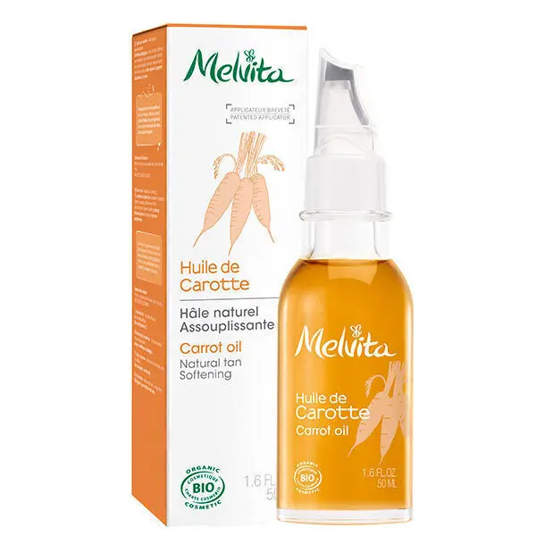 Melvita Huile de Carotte visage corps bio Ecocert teint lumineux anti-âge