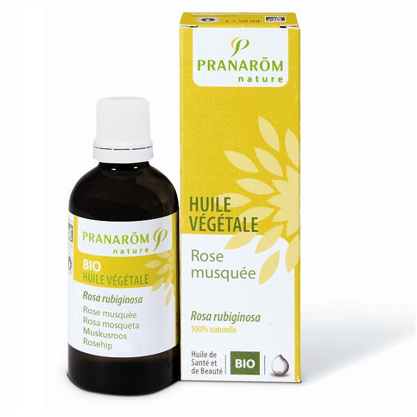 Pranarôm Huile Végétale Rose Musquée anti-rides cicatrices sérum visage