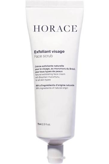 Horace exfoliant visage homme micro-grains naturels poils incarnés barbe
