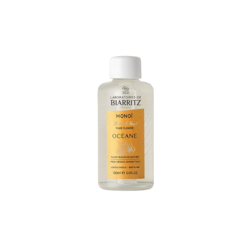 Laboratoires de Biarritz Monoï Certifié Bio huile peau cheveux tiaré polynésie