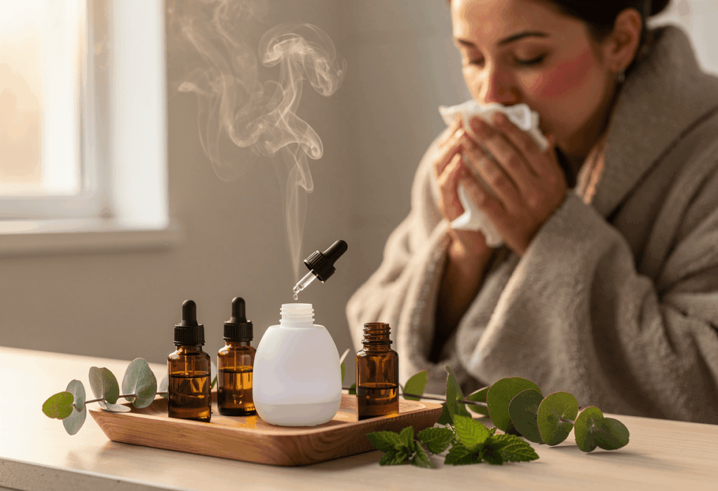 Quelle est la meilleure huile essentielle pour déboucher le nez ?