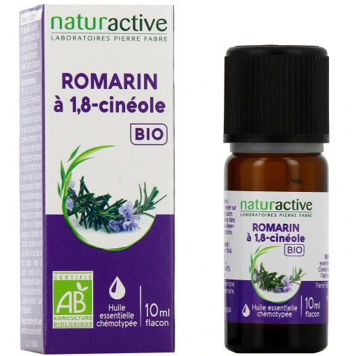 Naturactive Romarin à Camphre bio huile essentielle raideur articulaire circulation