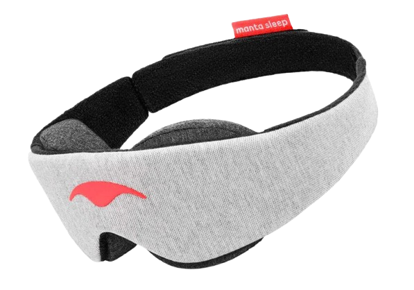 Manta Sleep Mask masque sommeil 100% blackout coques ajustables modulaire dormeurs agités