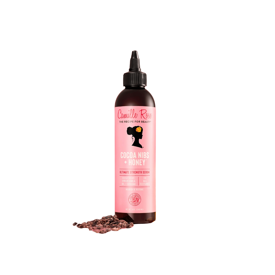 Camille Rose Cocoa Honey Ultimate Strength Serum force réparation cheveux cassants afro crépus