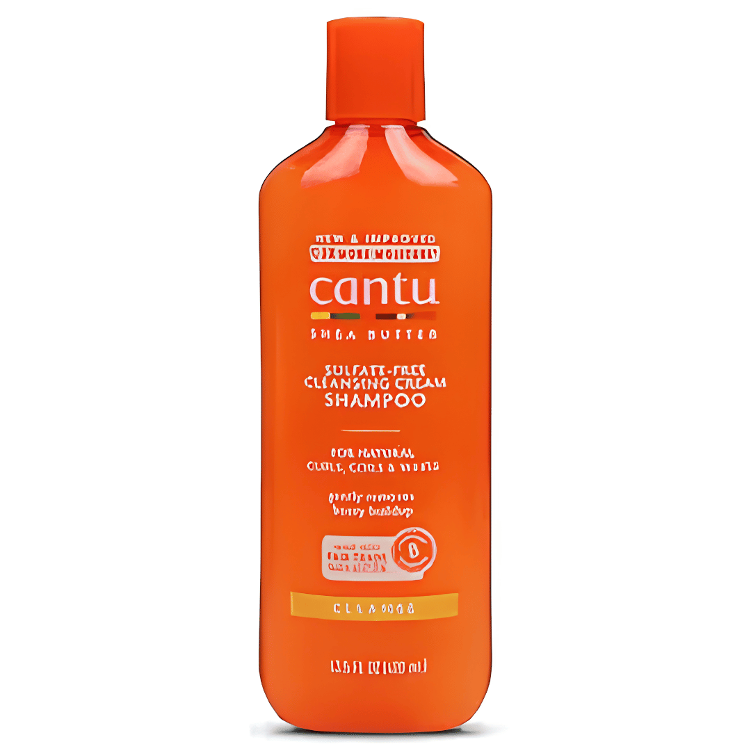 Cantu Shea Butter Cleansing Cream shampooing sans sulfate karité coco cheveux bouclés crépus
