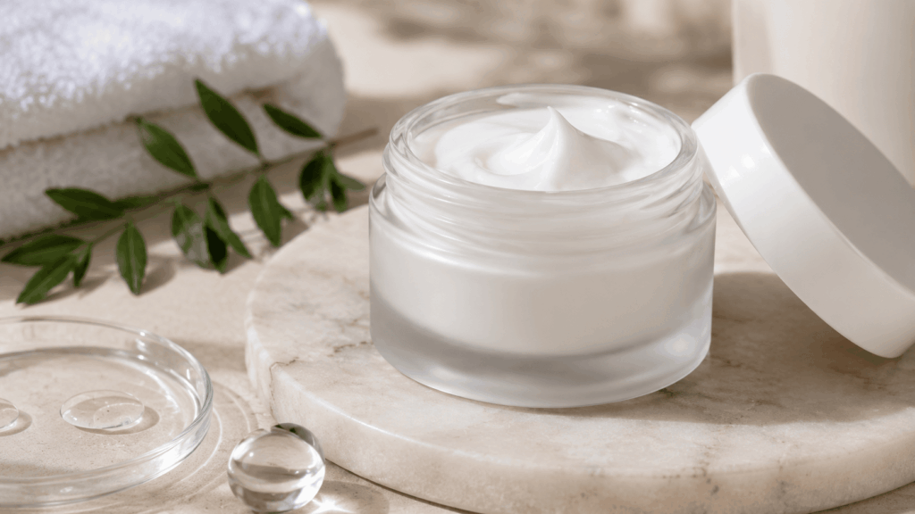 Crème réparatrice visage