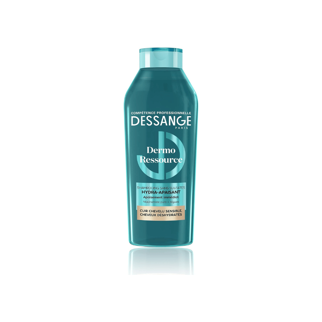 Dessange Dermo Ressource shampooing hydra-apaisant sans sulfates algues niacinamide cheveux secs
