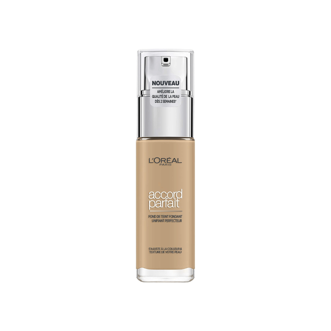L'Oréal Paris Accord Parfait fond de teint crème fluide acide hyaluronique fini naturel 30 teintes
