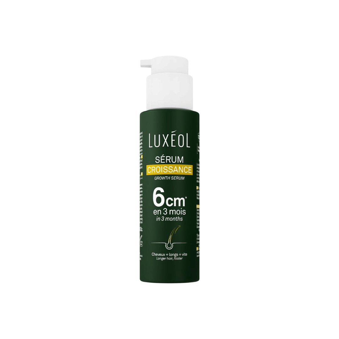 Luxeol sérum croissance cliniquement prouvé 6 cm 3 mois 97% naturel fabriqué France pharmacie