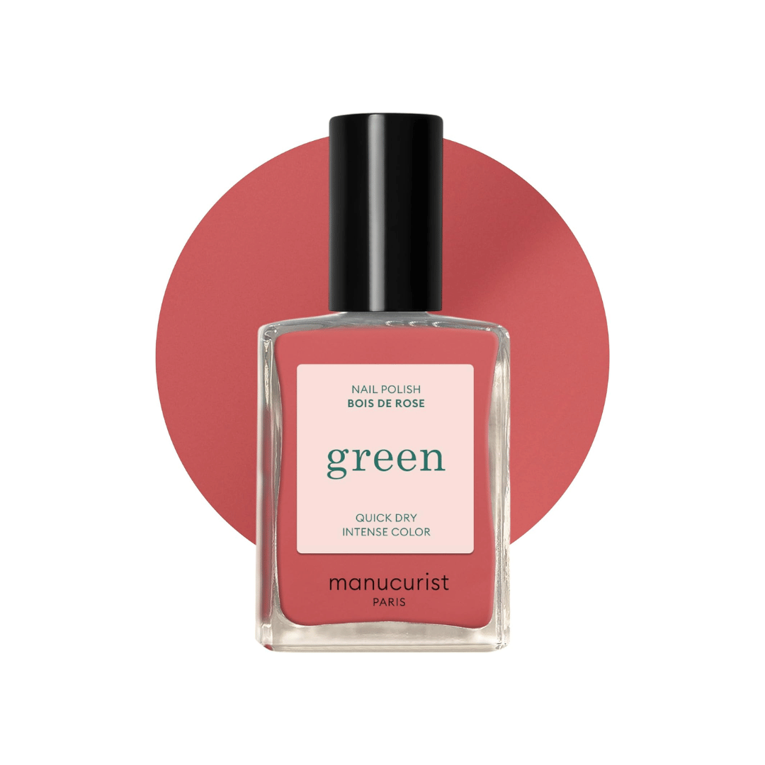 Manucurist Green vernis naturel biosourcé 84% 9-free vegan photo-initiateurs France longue tenue