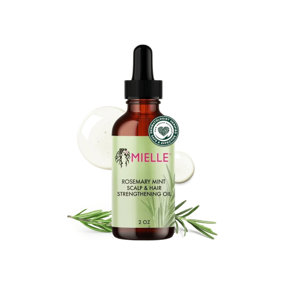 Mielle Organics Rosemary Mint Oil sérum pousse cuir chevelu fortifiant cheveux afro crépus