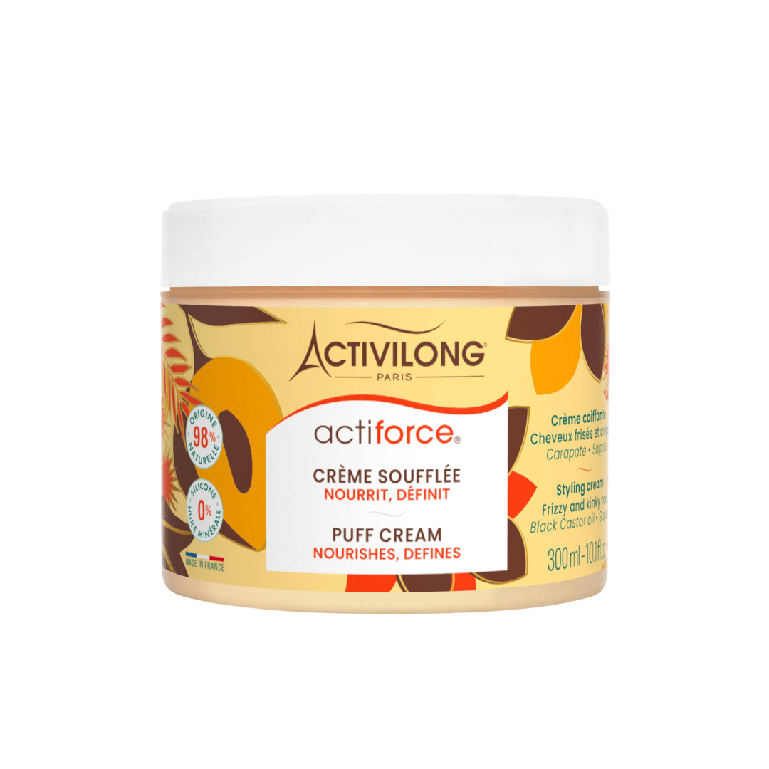 Activilong Actiforce crème coiffante carapate sapote cheveux frisés crépus marque française