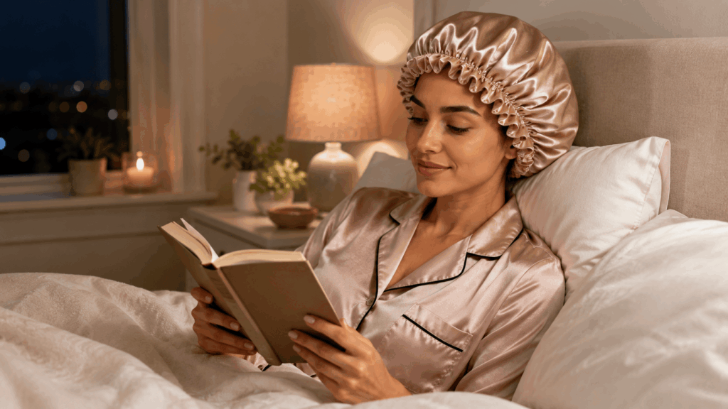 Meilleur bonnet de nuit en soie : protéger vos cheveux pendant le sommeil