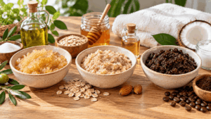 3 recettes de gommage naturel à faire chez vous