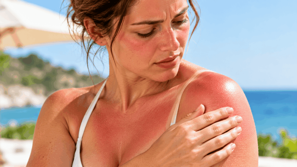 Combien de temps dure un coup de soleil ?