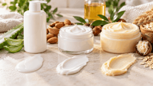 Lait, crème et baume selon le type de peau