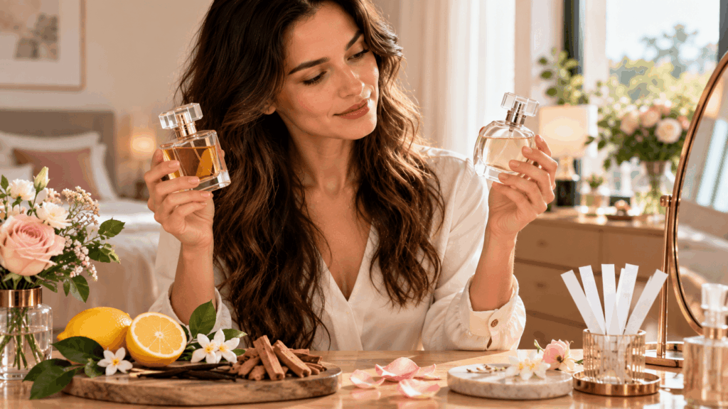 Quelle différence entre eau de parfum et eau de toilette ?